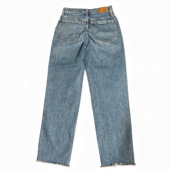 Madewell Vintage Straight Jean Earlwood Wash High Rise Size 26 - Picture 4 of 9